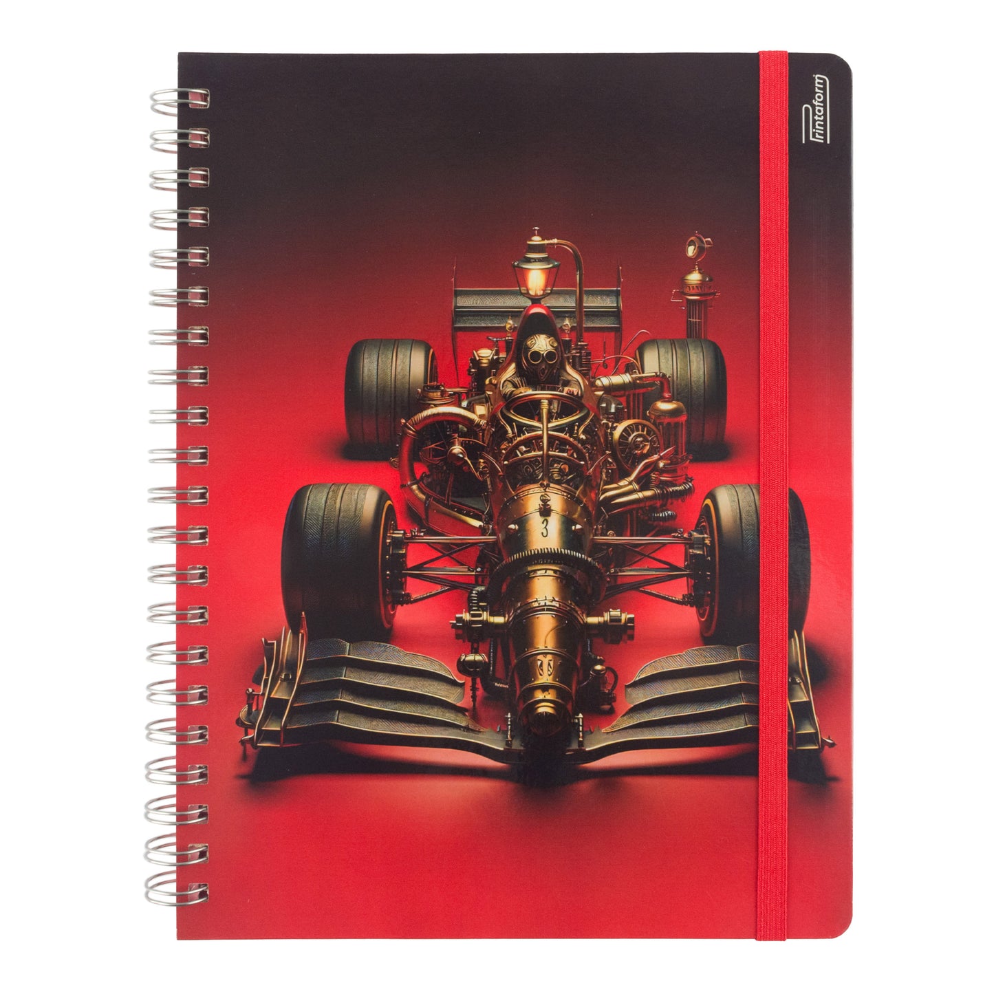 Libreta Profesional Autos, pasta dura, 100h