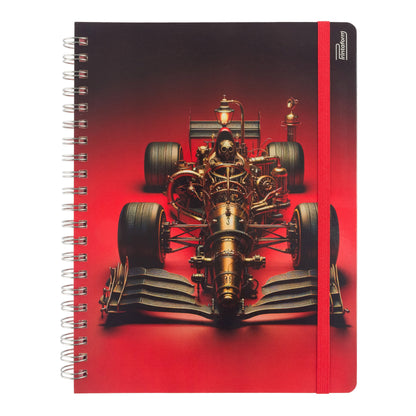 Libreta Profesional Autos, pasta dura, 100h