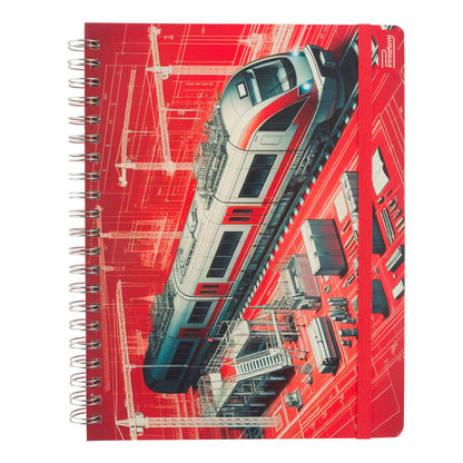 Libreta Profesional Movilidad, pasta dura, 100h
