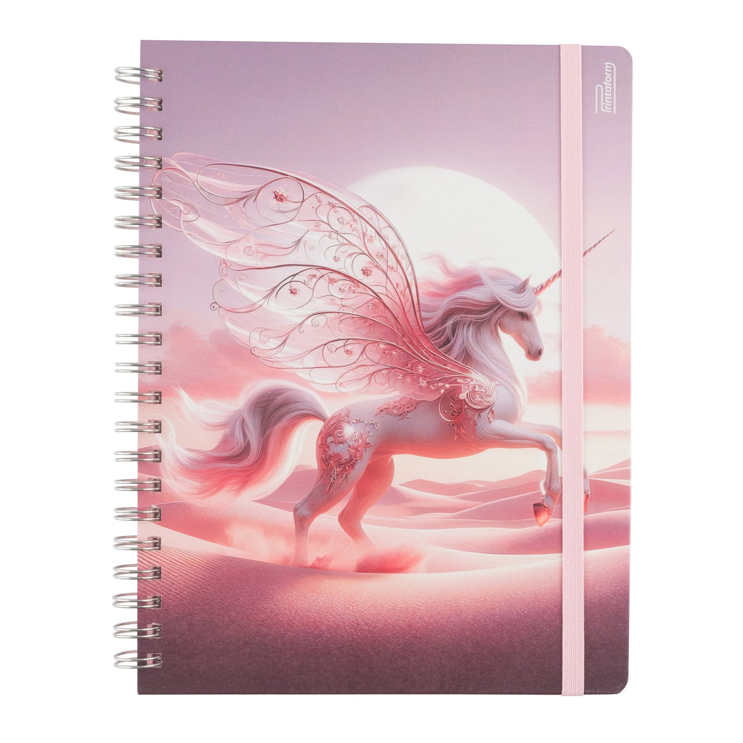 Libreta Profesional Universitaria Unicornios, 200h