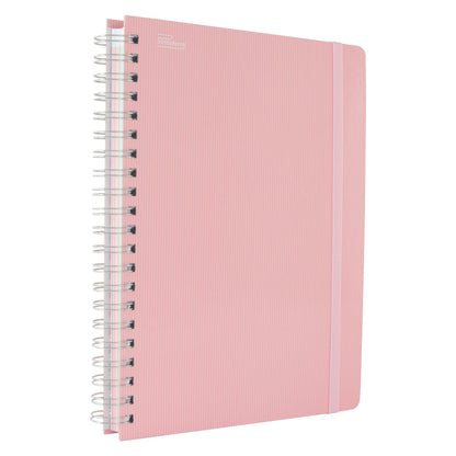 Libreta Universitaria Arcoiris Pastel, Profesional pasta dura, 200 hojas
