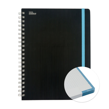 Libreta Profesional Midnight, 100h, Rayado Cornell