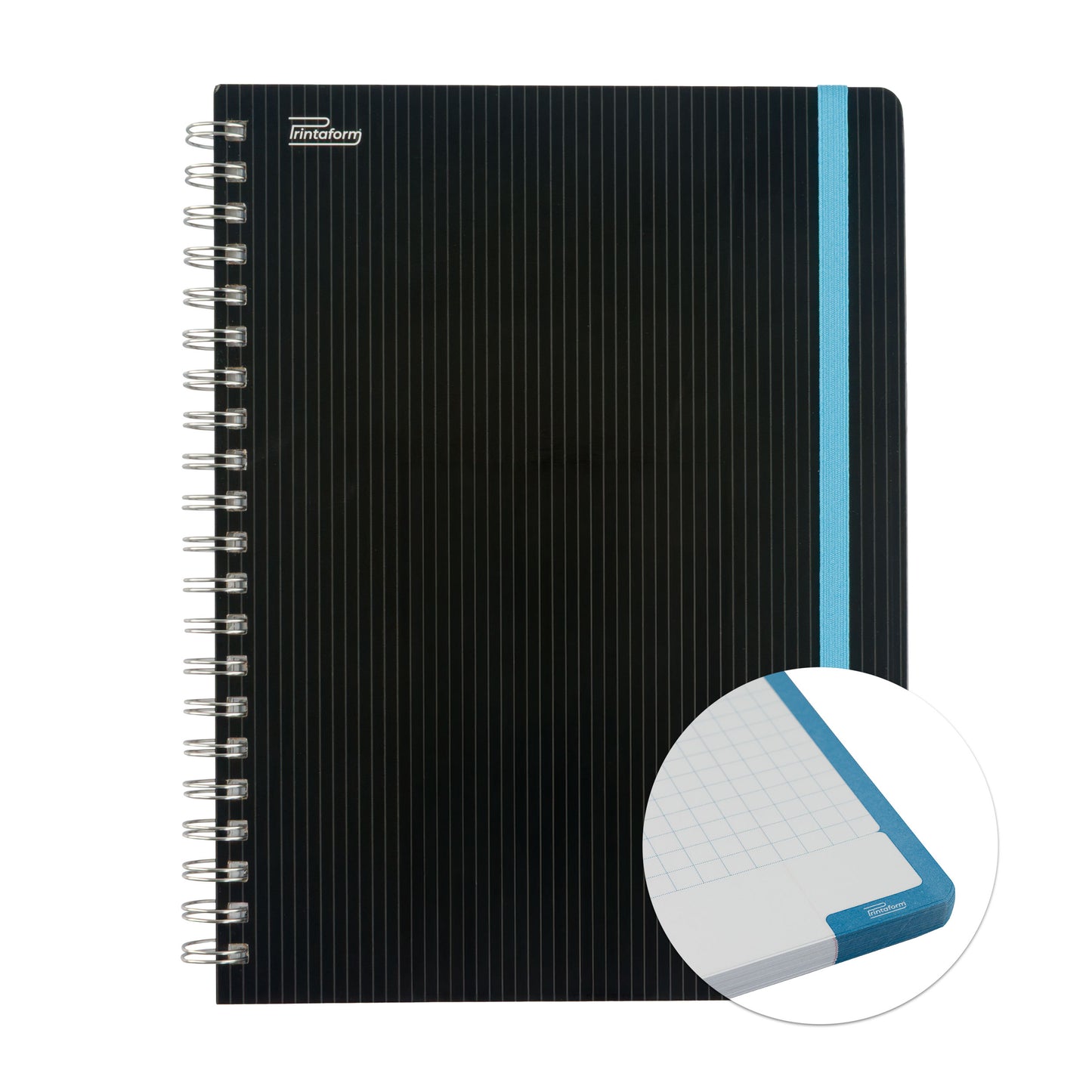 Libreta Profesional Midnight, 100h, Rayado Cornell