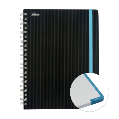 Libreta Profesional Midnight, 100h, Rayado Cornell