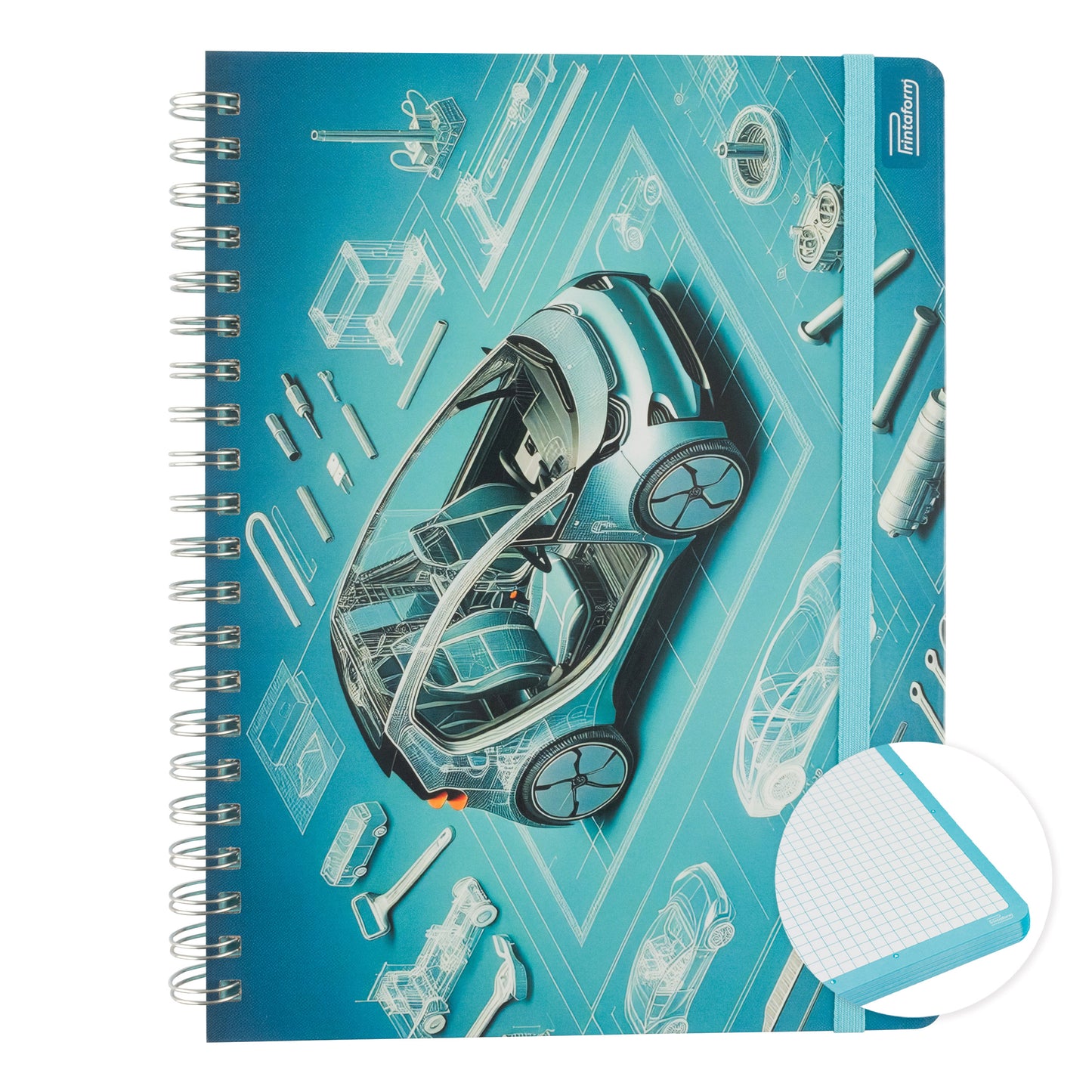 Libreta Profesional Movilidad, pasta dura, 100h