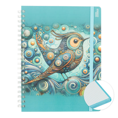 Libreta Profesional Aves, Pasta Dura, 100h