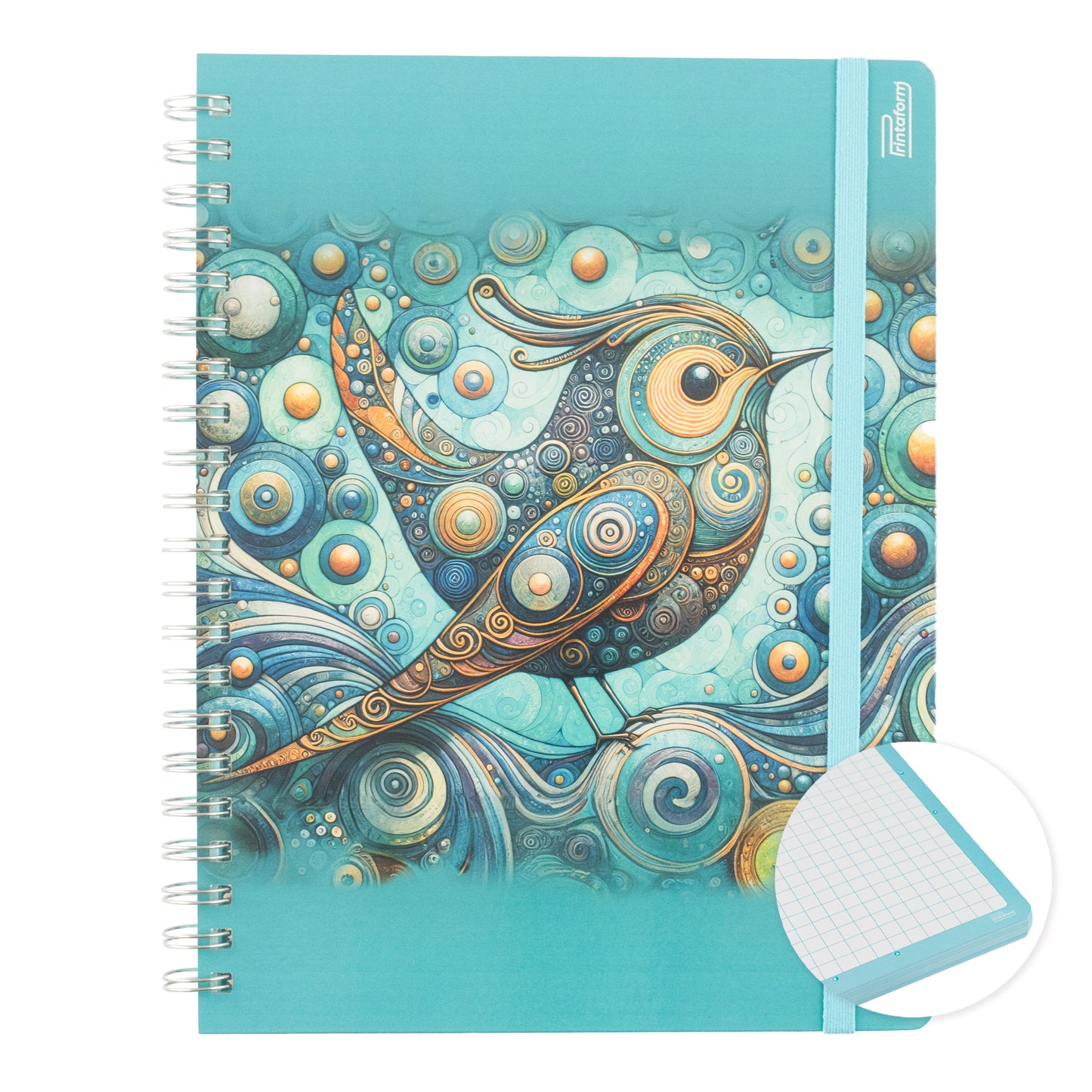 Libreta Profesional Aves, Pasta Dura, 100h