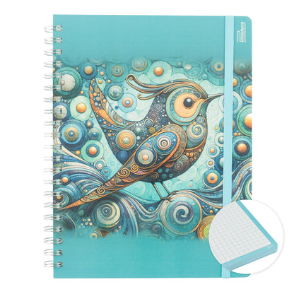 Libreta Profesional Aves, Pasta Dura, 100h
