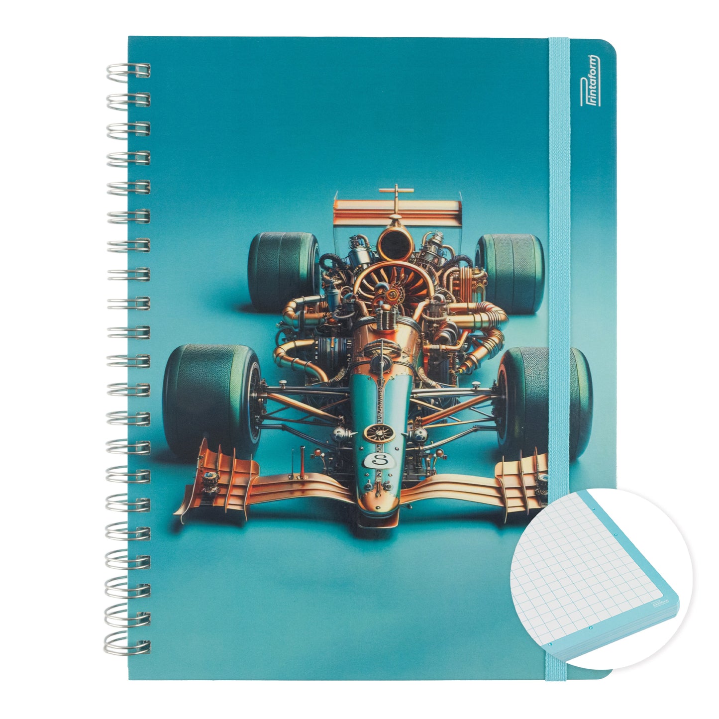 Libreta Profesional Autos, pasta dura, 100h