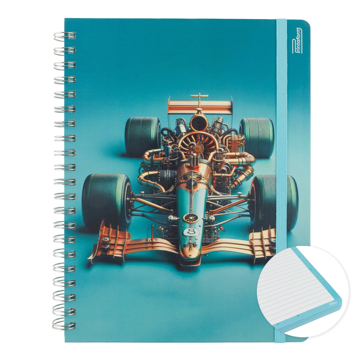 Libreta Profesional Autos, pasta dura, 100h