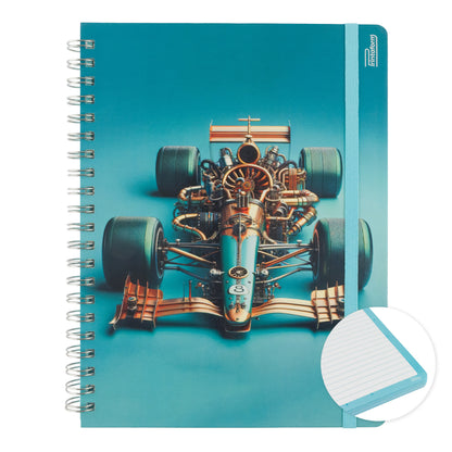 Libreta Profesional Autos, pasta dura, 100h