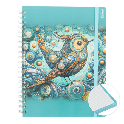 Libreta Profesional Aves, Pasta Dura, 100h