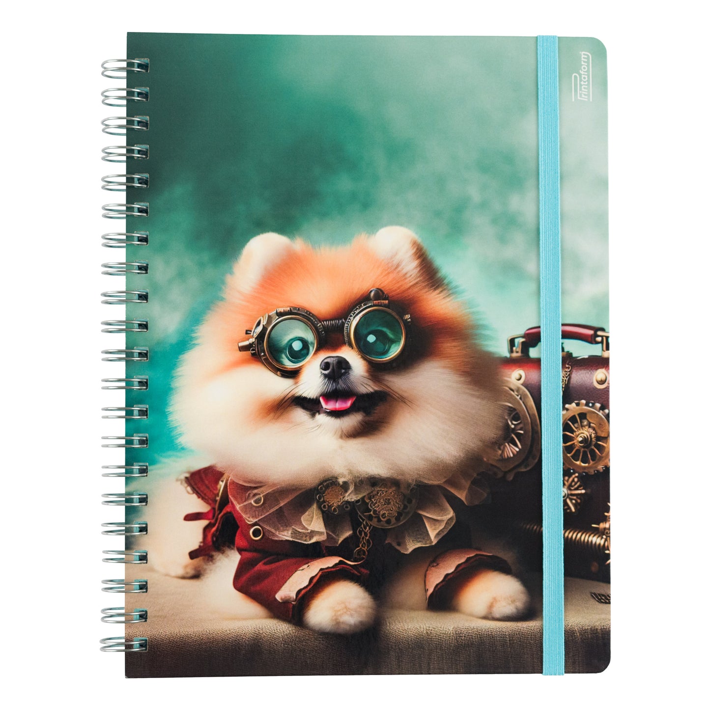 Libreta Profesional Mascotas, pasta dura, 100h
