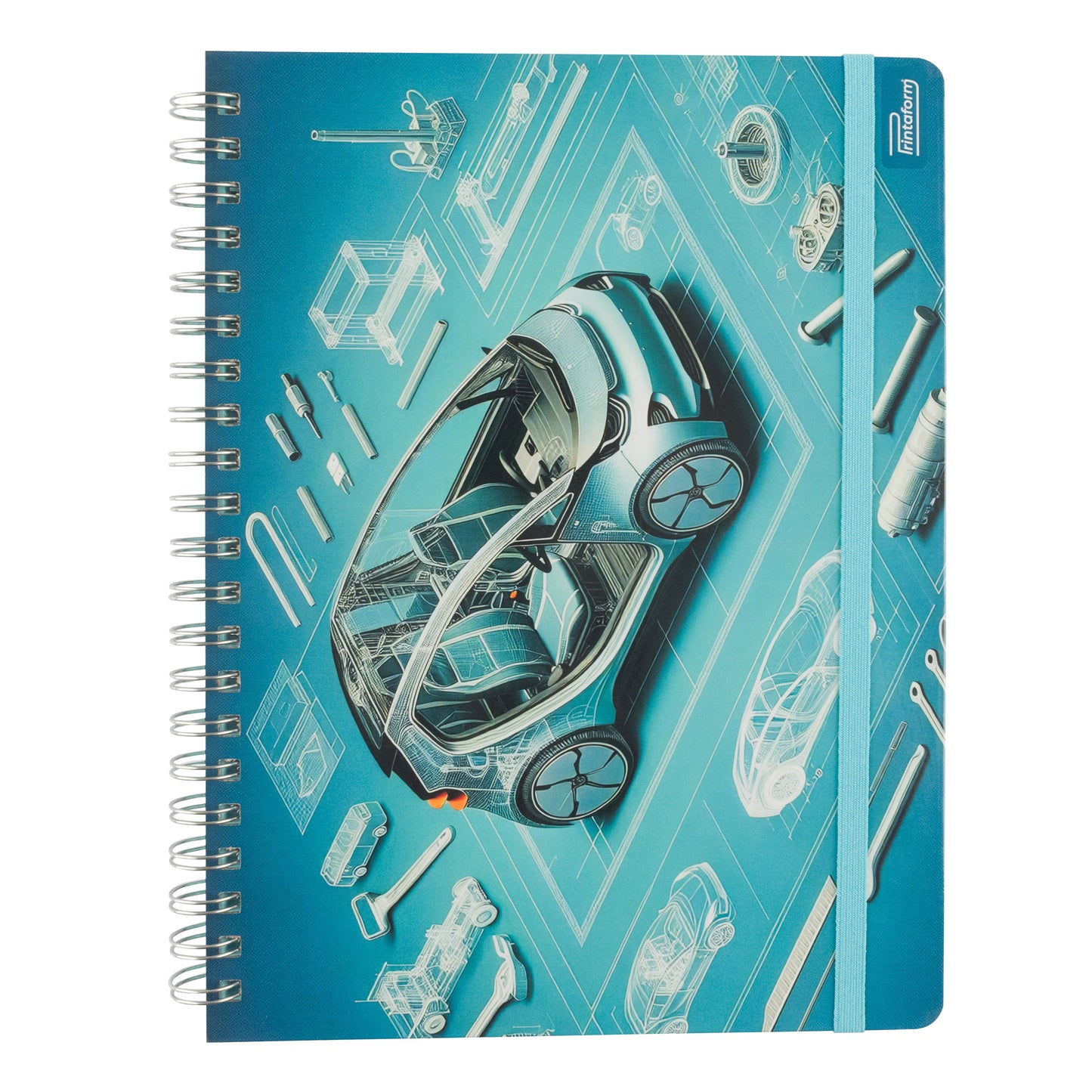 Libreta Profesional Movilidad, pasta dura, 100h