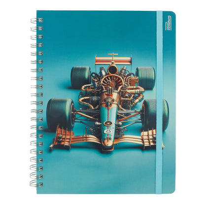 Libreta Profesional Autos, pasta dura, 100h