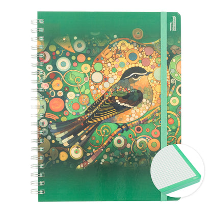 Libreta Profesional Aves, Pasta Dura, 100h