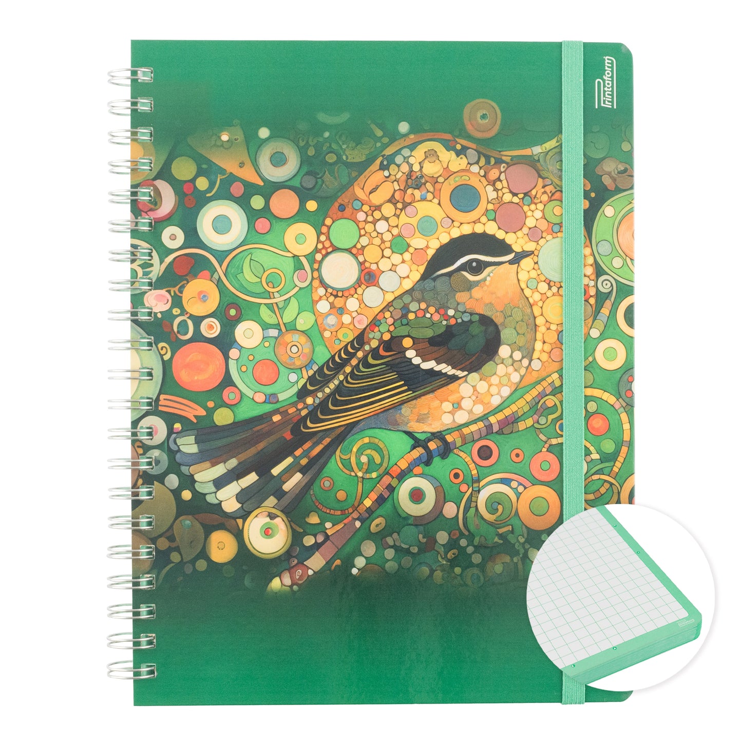 Libreta Profesional Aves, Pasta Dura, 100h