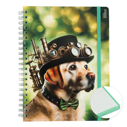 Libreta Profesional Mascotas, pasta dura, 100h