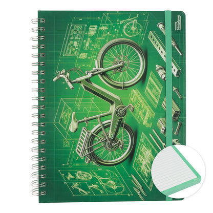 Libreta Profesional Movilidad, pasta dura, 100h