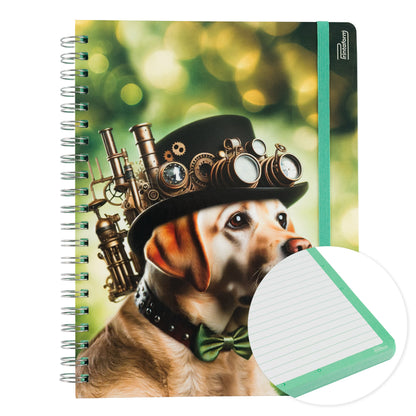 Libreta Profesional Mascotas, pasta dura, 100h