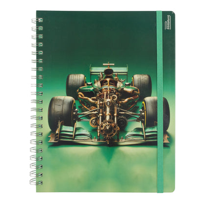 Libreta Profesional Autos, pasta dura, 100h