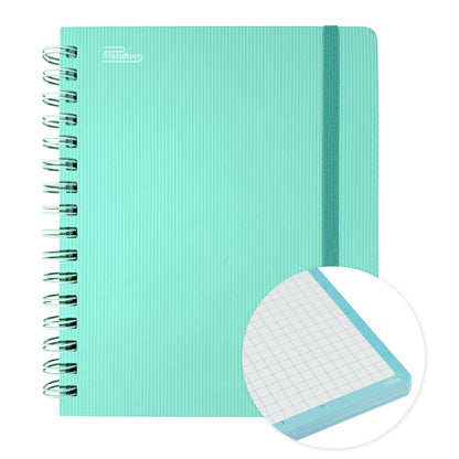 Libreta Arcoiris Pastel Book, pasta dura, 100 hojas