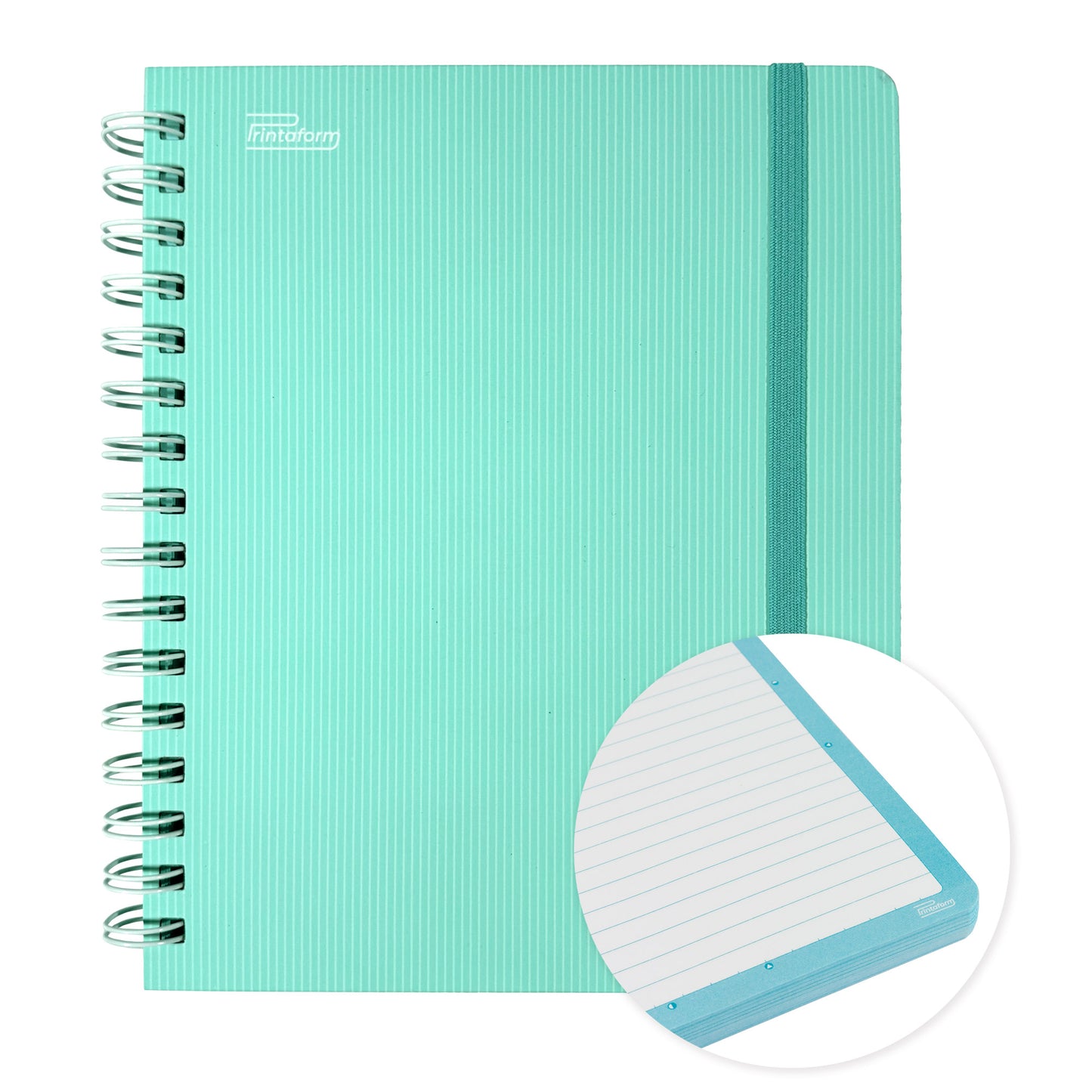 Libreta Arcoiris Pastel Book, pasta dura, 100 hojas