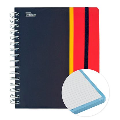 Libreta Sport Book, pasta dura, 100 hojas
