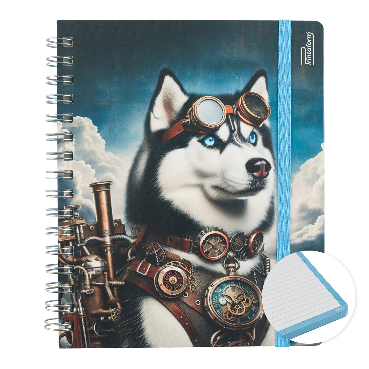 Libreta Mascotas Book, pasta dura, 100 hojas