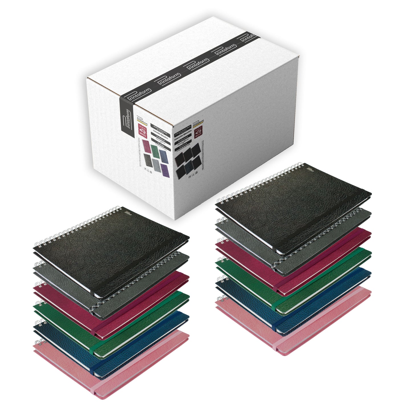 Caja c/12 Libretas Profesional 100h, pasta dura