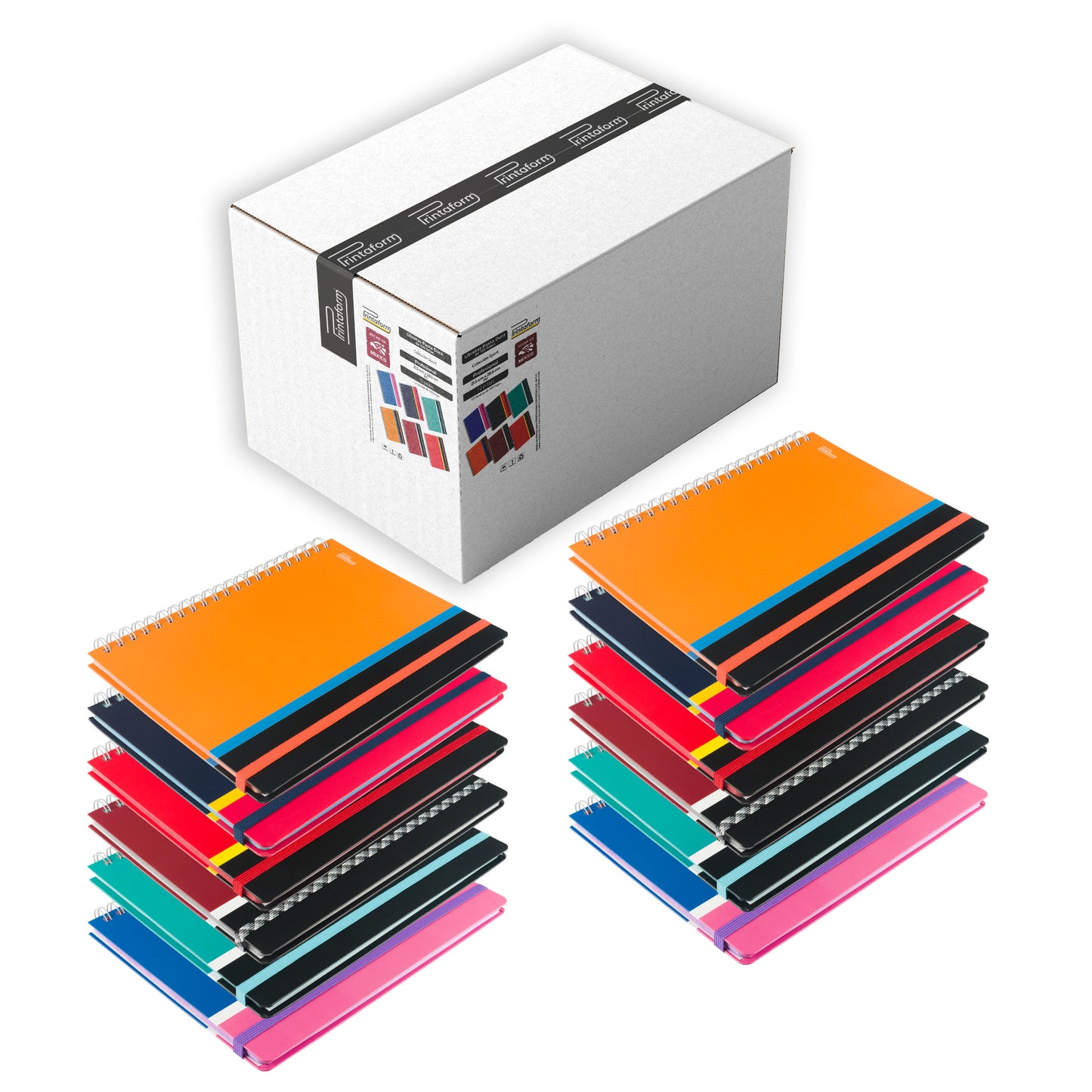 Caja c/12 Libretas Profesional 100h, pasta dura
