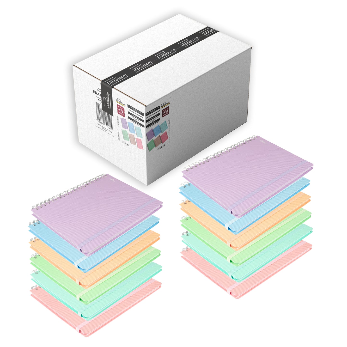 Caja c/12 Libretas Profesional 100h, pasta dura