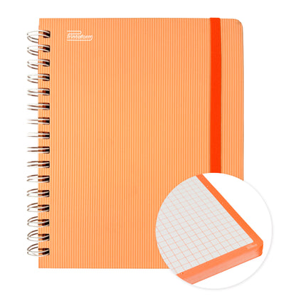 Libreta Arcoiris Pastel Book, pasta dura, 100 hojas
