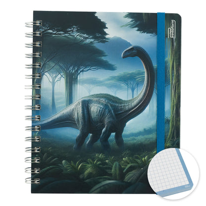 Libreta Dinosaurios Book, pasta dura, 100 hojas