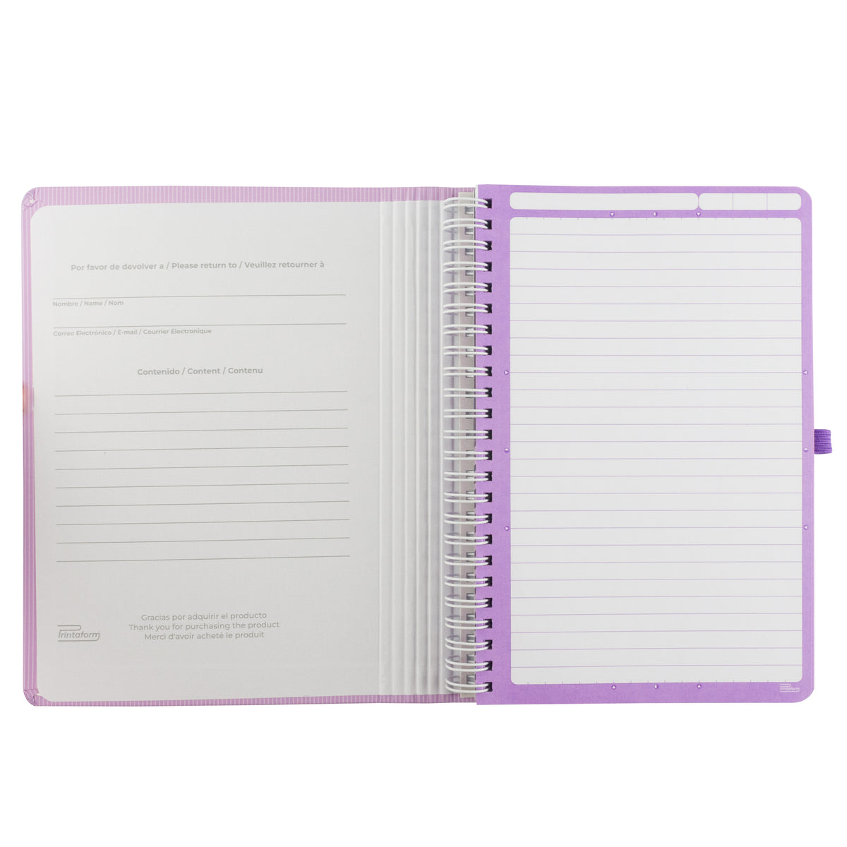 Libreta Kool Tipo Agenda A5, Arcoiris Pastel, pasta dura, 100h