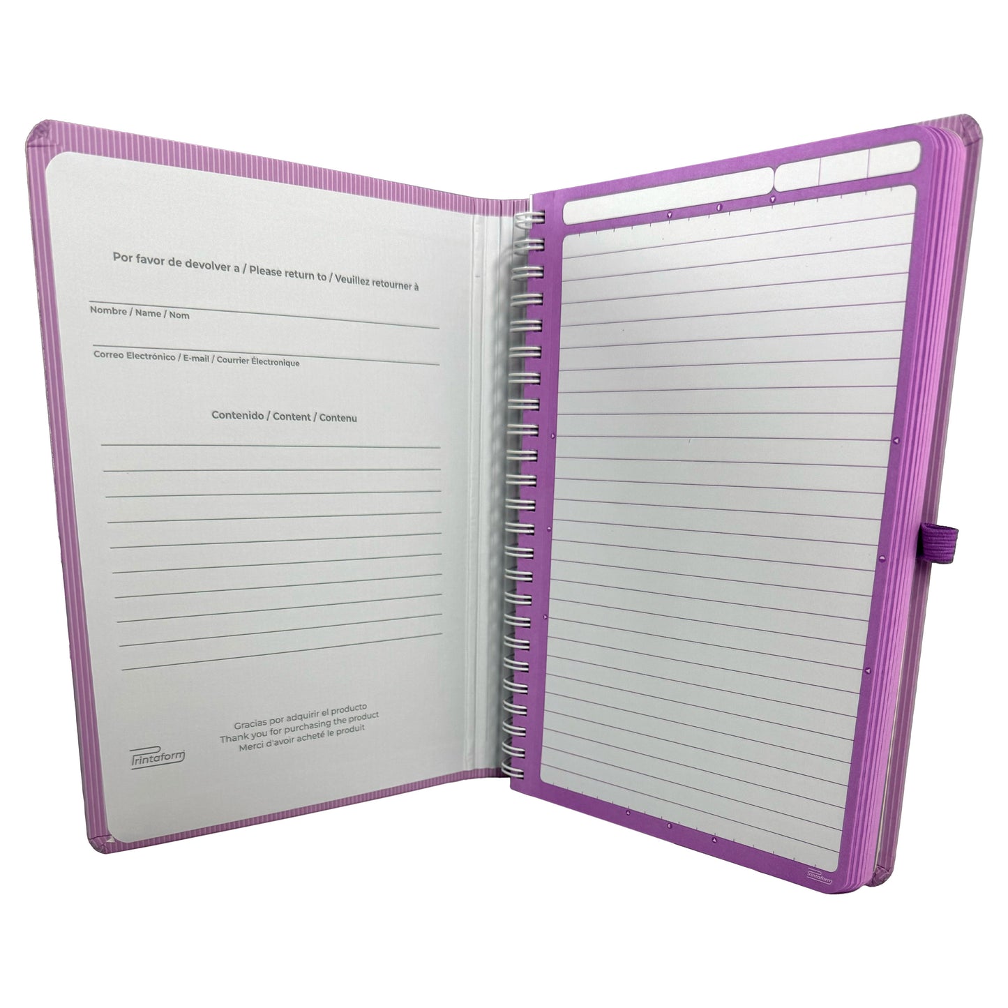 Libreta Kool Tipo Agenda A5, Arcoiris Pastel, pasta dura, 100h