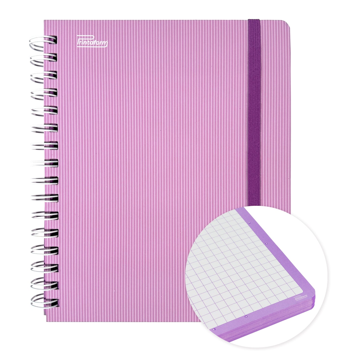Libreta Arcoiris Pastel Book, pasta dura, 100 hojas