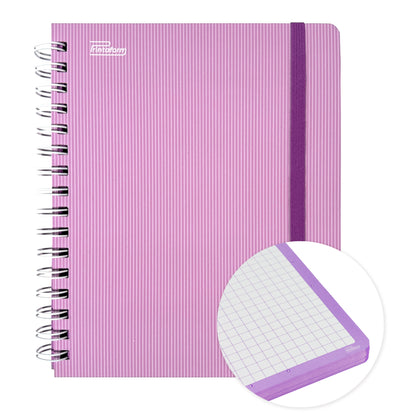 Libreta Arcoiris Pastel Book, pasta dura, 100 hojas