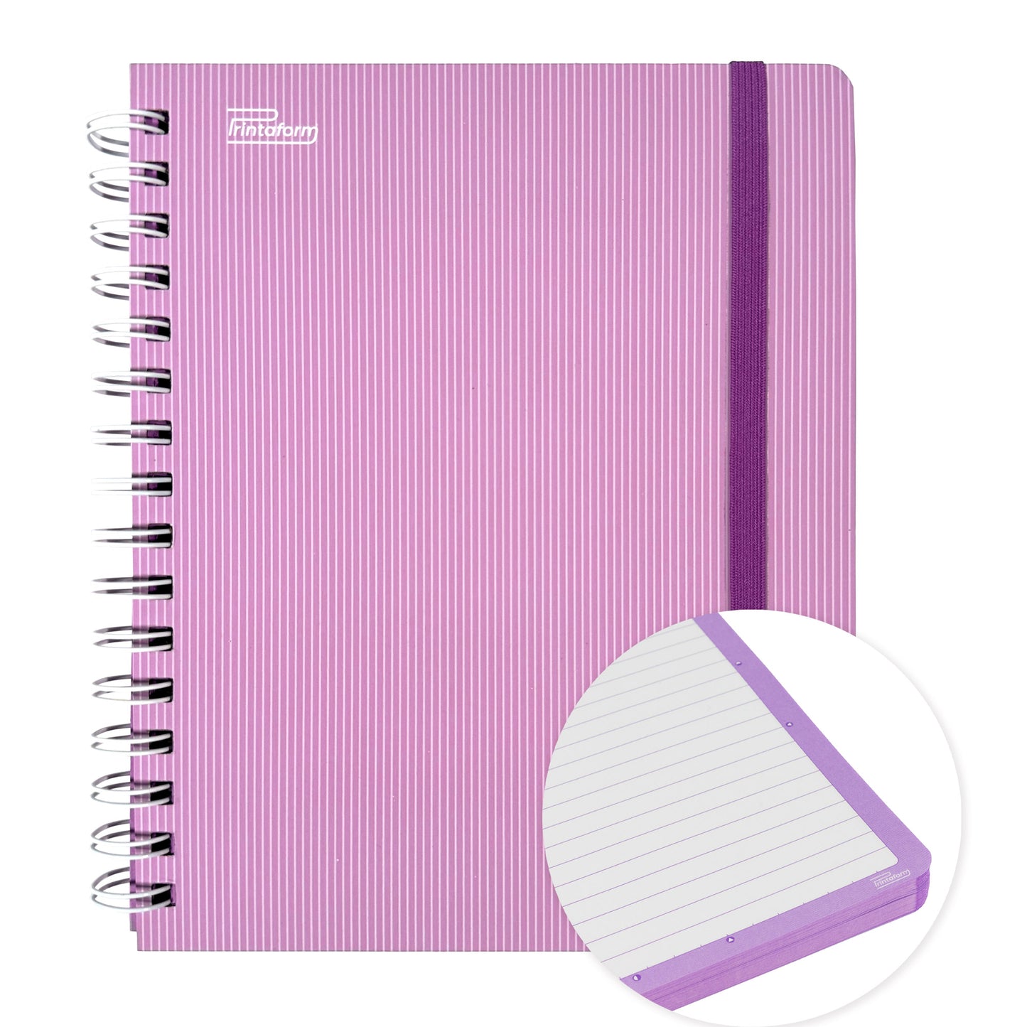 Libreta Arcoiris Pastel Book, pasta dura, 100 hojas