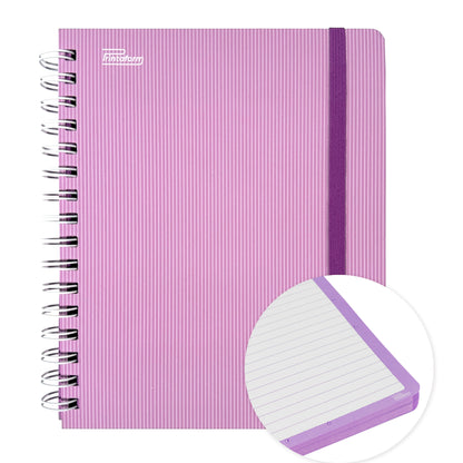 Libreta Arcoiris Pastel Book, pasta dura, 100 hojas