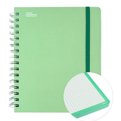 Libreta Arcoiris Pastel Book, pasta dura, 100 hojas