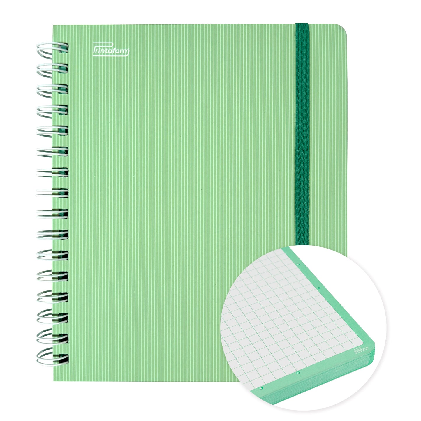 Libreta Arcoiris Pastel Book, pasta dura, 100 hojas