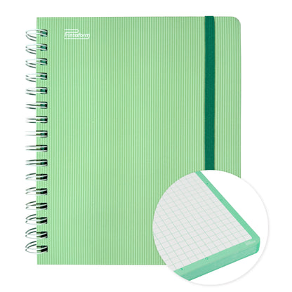 Libreta Arcoiris Pastel Book, pasta dura, 100 hojas