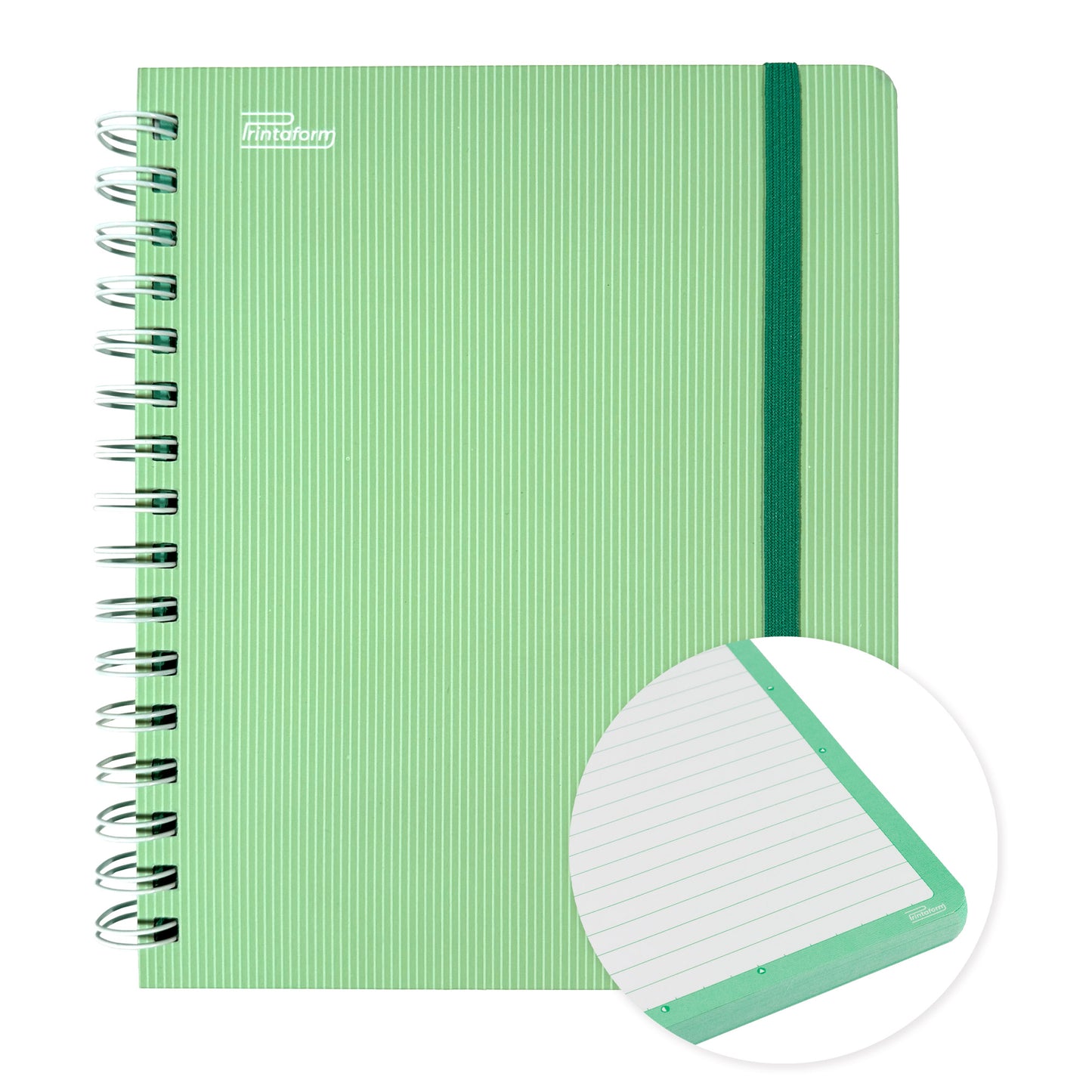 Libreta Arcoiris Pastel Book, pasta dura, 100 hojas