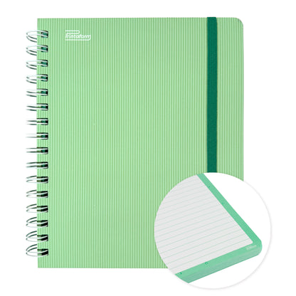 Libreta Arcoiris Pastel Book, pasta dura, 100 hojas