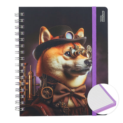 Libreta Mascotas Book, pasta dura, 100 hojas