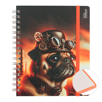 Libreta Mascotas Book, pasta dura, 100 hojas