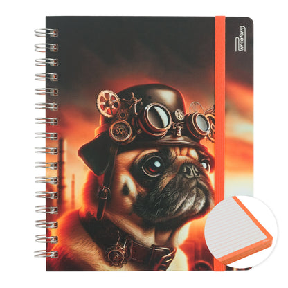 Libreta Mascotas Book, pasta dura, 100 hojas