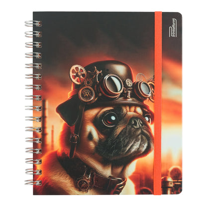 Libreta Mascotas Book, pasta dura, 100 hojas