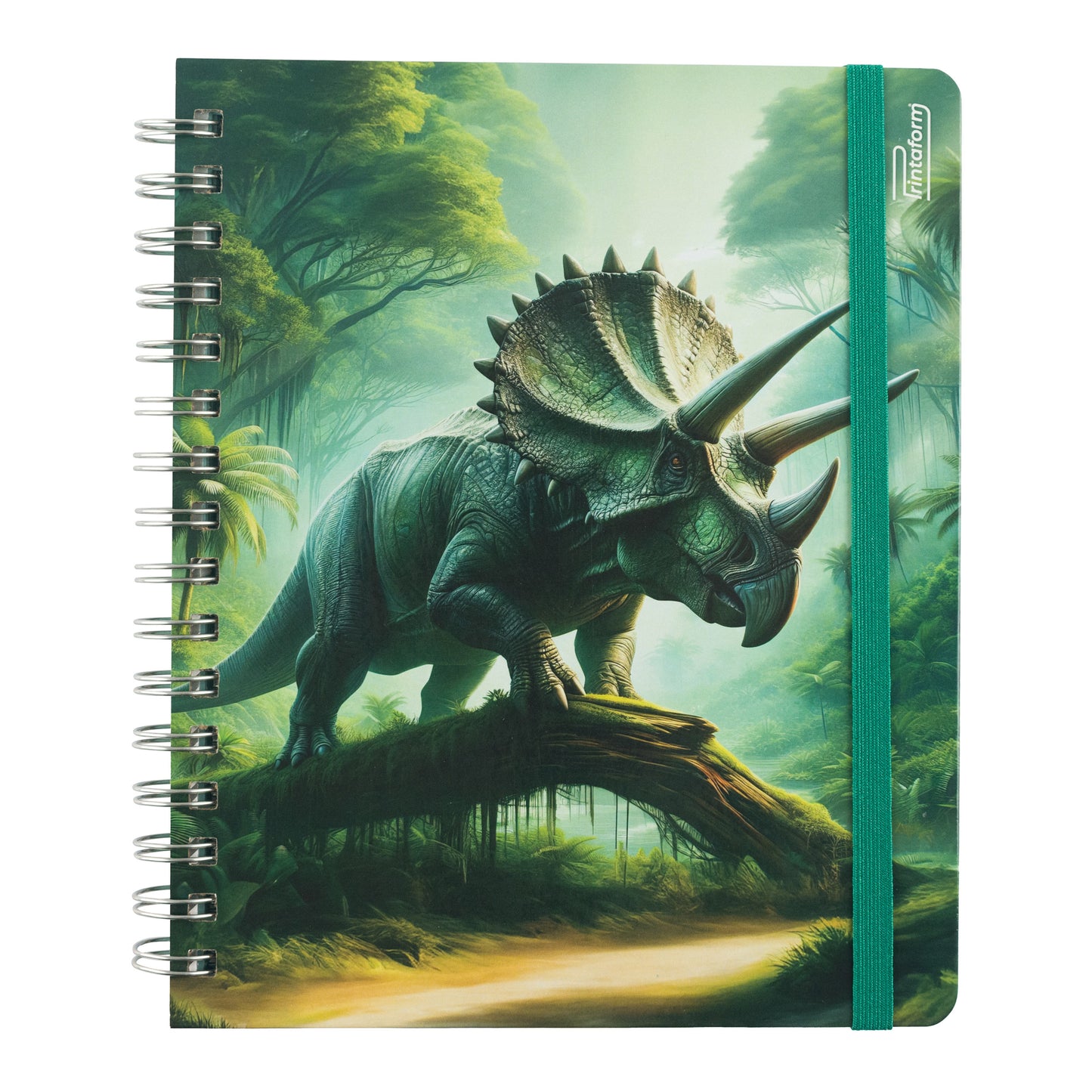 Libreta Dinosaurios Book, pasta dura, 100 hojas